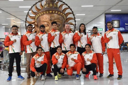 Indian women's boxing team in Boxam. (Photo Credit: BFI)