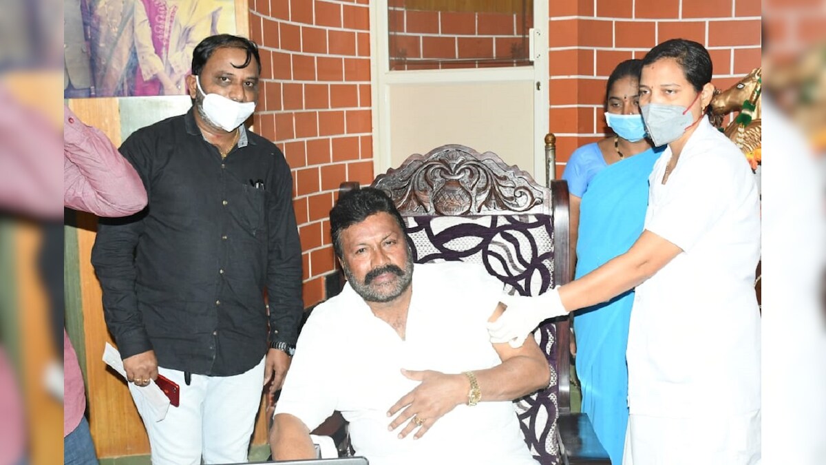 Karnataka Minister BC Patil Takes Covid-19 Vaccine at Home, Triggers Controversy