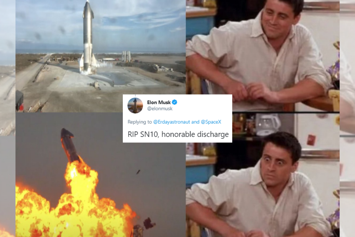 Musk Exploding Rockets Memes Twitter Takes Off With Memes as Elon Musk's SpaceX SN10 Explodes ...