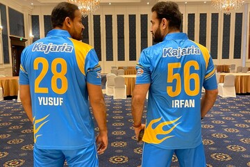 Yusuf Pathan und Irfan Pathan