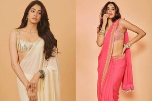 Janhvi Kapoor Slays In Ivory Saree For 'Roohi' Promotions, See Her Sensational Saree Looks