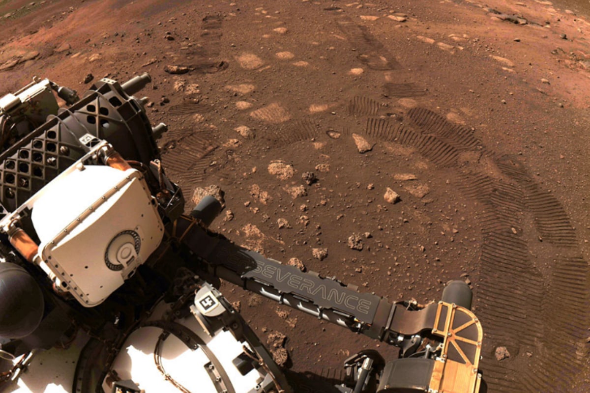 WATCH: Mars Perseverance Rover's First Test Drive On Red Planet Goes ...