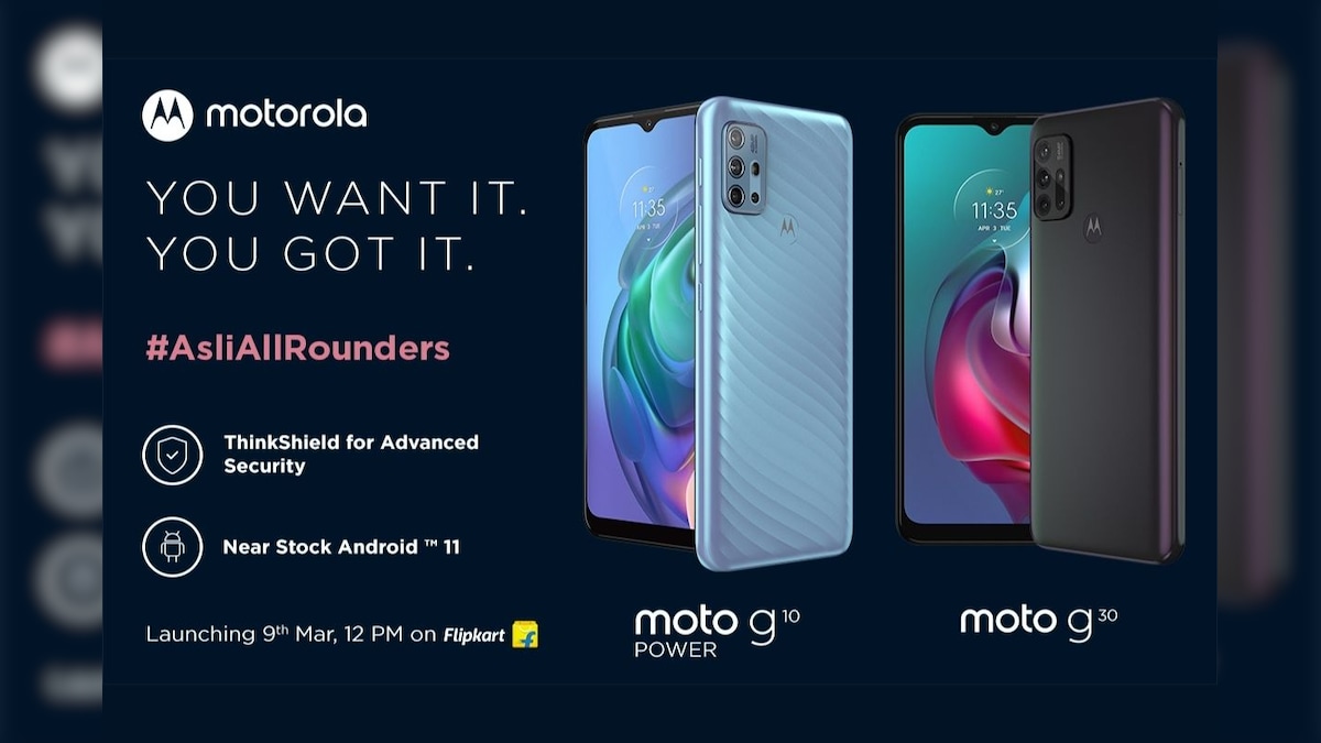 Moto G10 Power, Moto G30 India Launch Confirmed for March 9: Expected Price, Specifications & More