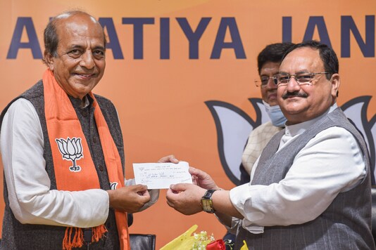 Dinesh Trivedi joins BJP in presence of JP Nadda.