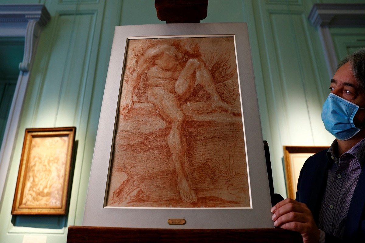 Raro disegno dell’artista barocco italiano Bernini scoperto 6 mesi fa per la vendita in Francia