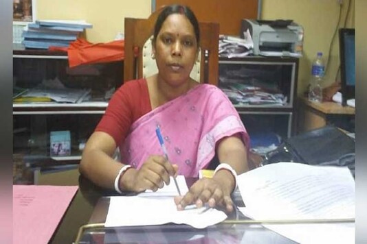 File photo of former TMC member Sarala Murmu.  