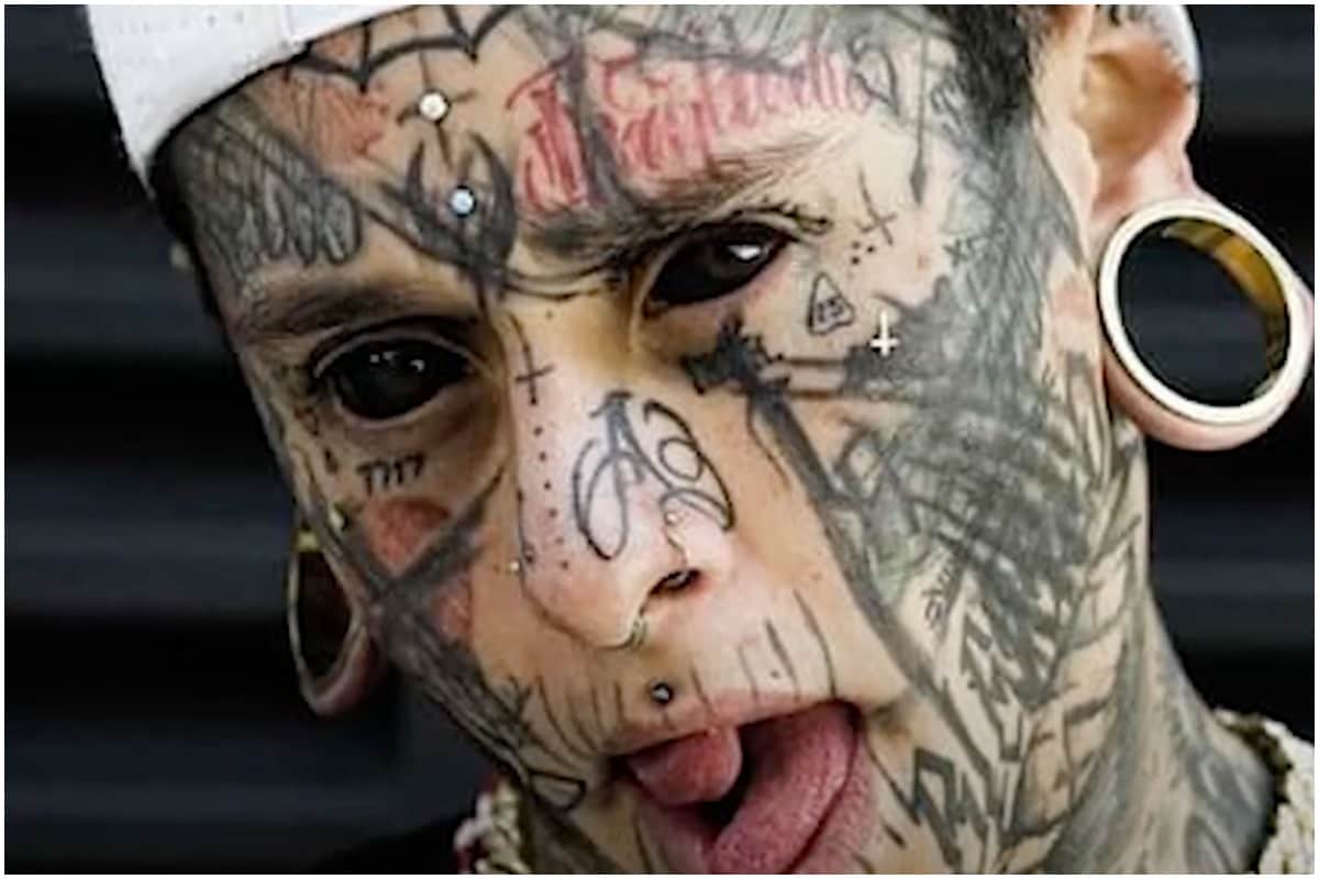 mexican mafia tattoo meanings men artwork idea 3d mexican tattoo  Facial  tattoos Gang tattoos Face tattoos for men