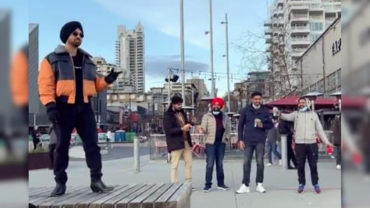 Diljit Dosanjh Joins 'Pawri Ho Rahi Hai' Bandwagon During Film Shooting in Canada