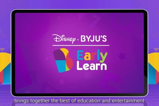Disney.BYJU'S Early Learn app.