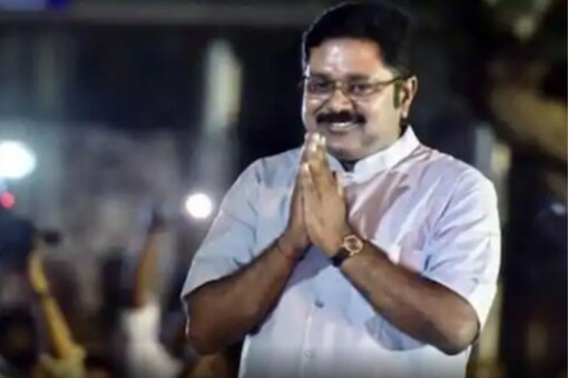 File photo of AMMK leader TTV Dhinakaran.
