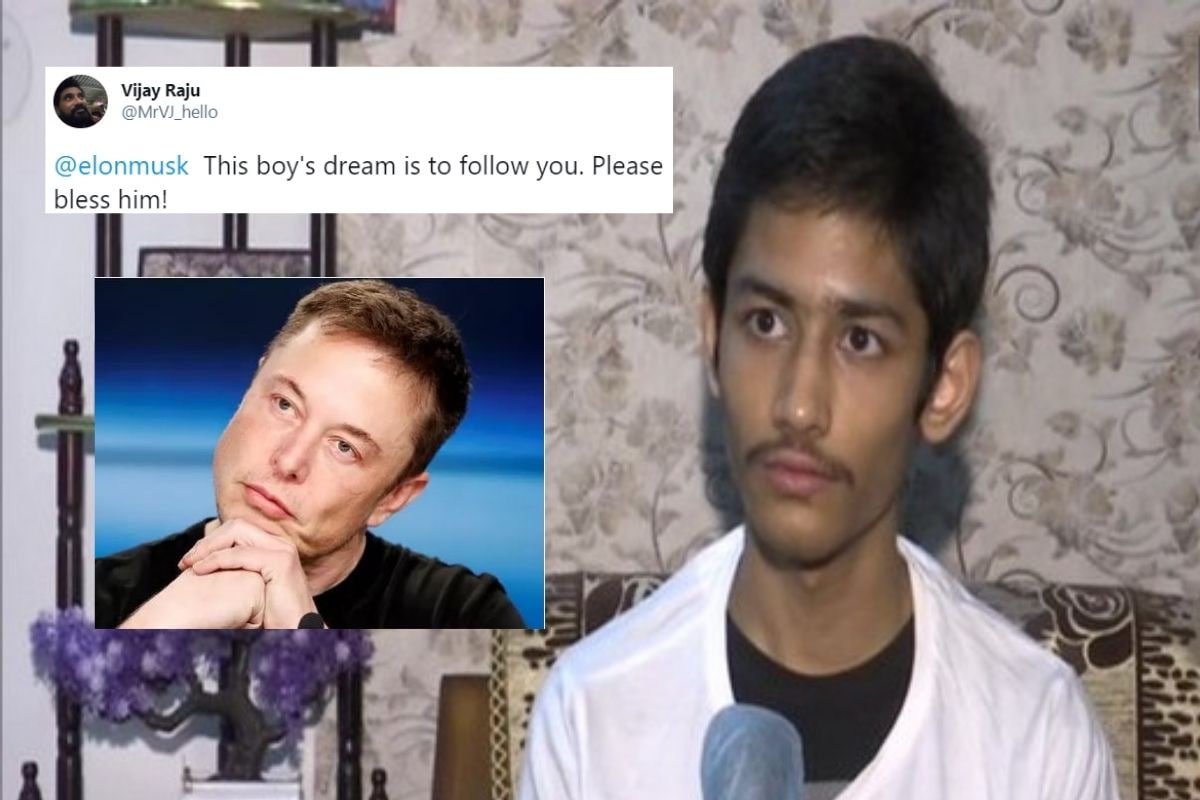 JEE Main Topper Says He Follows Elon Musk, Twitter Wants Tesla CEO to 'Bless Him'