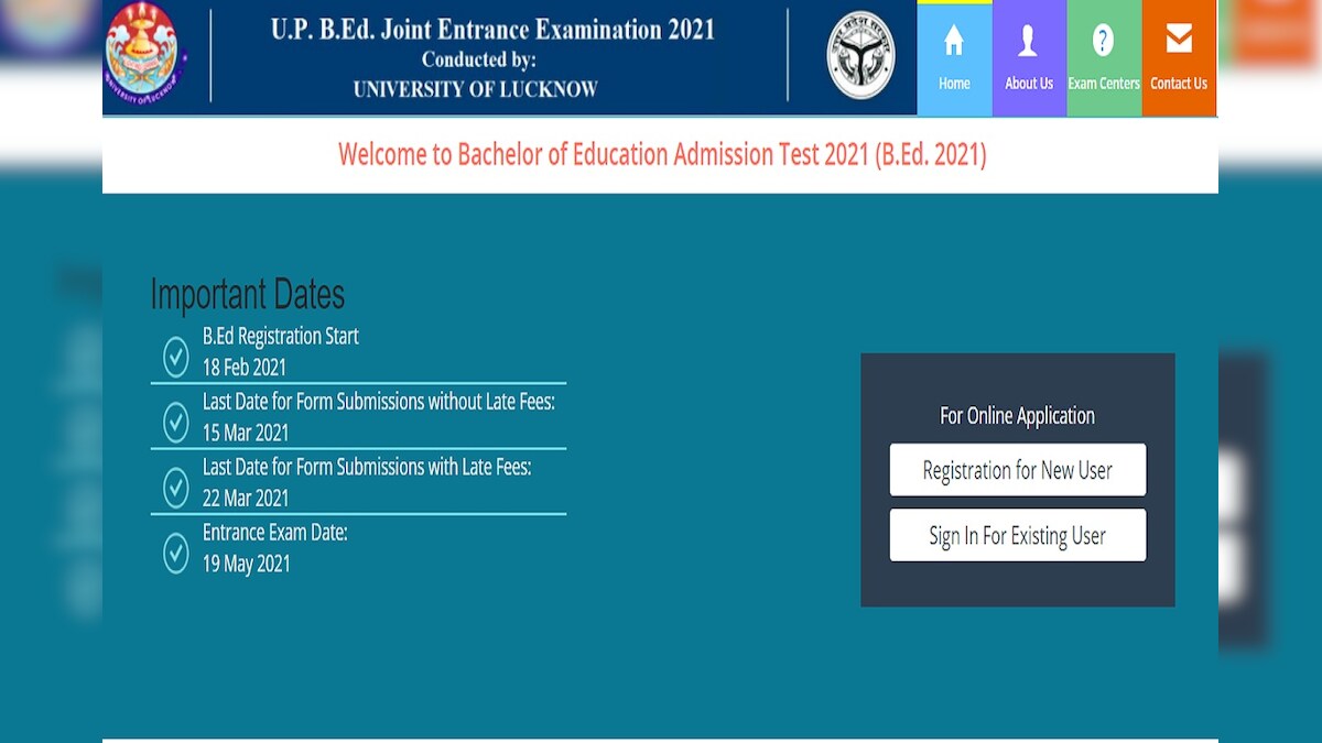 UP BEd JEE 2021 Application Deadline Approaching, Check Details News18