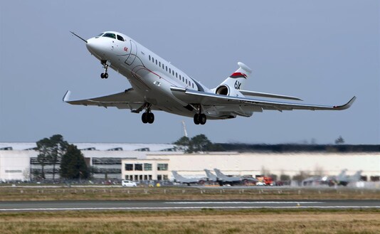 Falcon 6X Widebody Business Jet