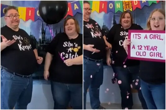Gender reveal done right | Image credit: TikTok