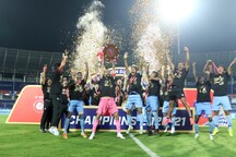 In Pics | Mumbai City FC Celebrate Winning the ISL 2020-21 Trophy