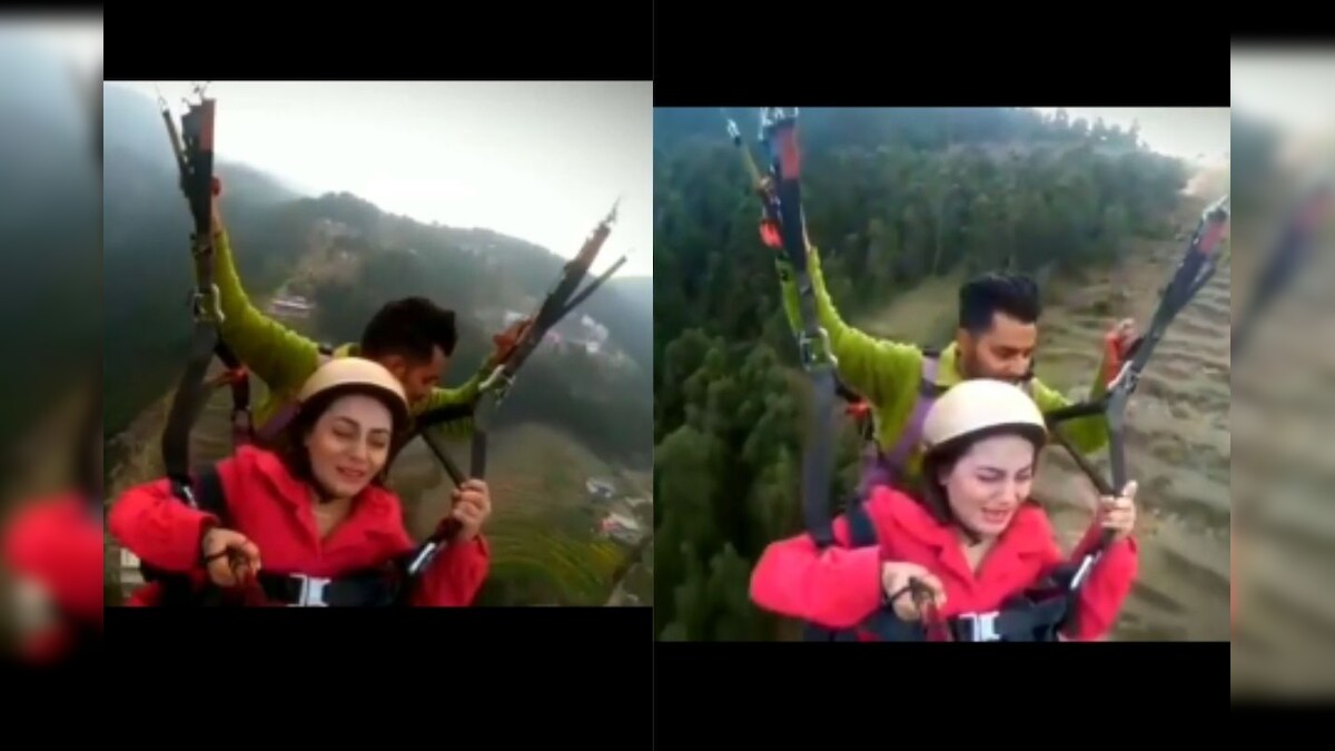 Woman Yelling 'Dheere Chalao' While Paragliding is Bringing Back 'Land Kara De' Memories