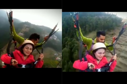 Woman Yelling 'Dheere Chalao' While Paragliding is Bringing Back 'Land Kara De' Memories