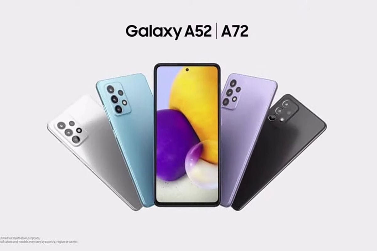 Samsung Galaxy A52 5g Galaxy A52 Galaxy A72 Smartphones Launched Price Specifications More