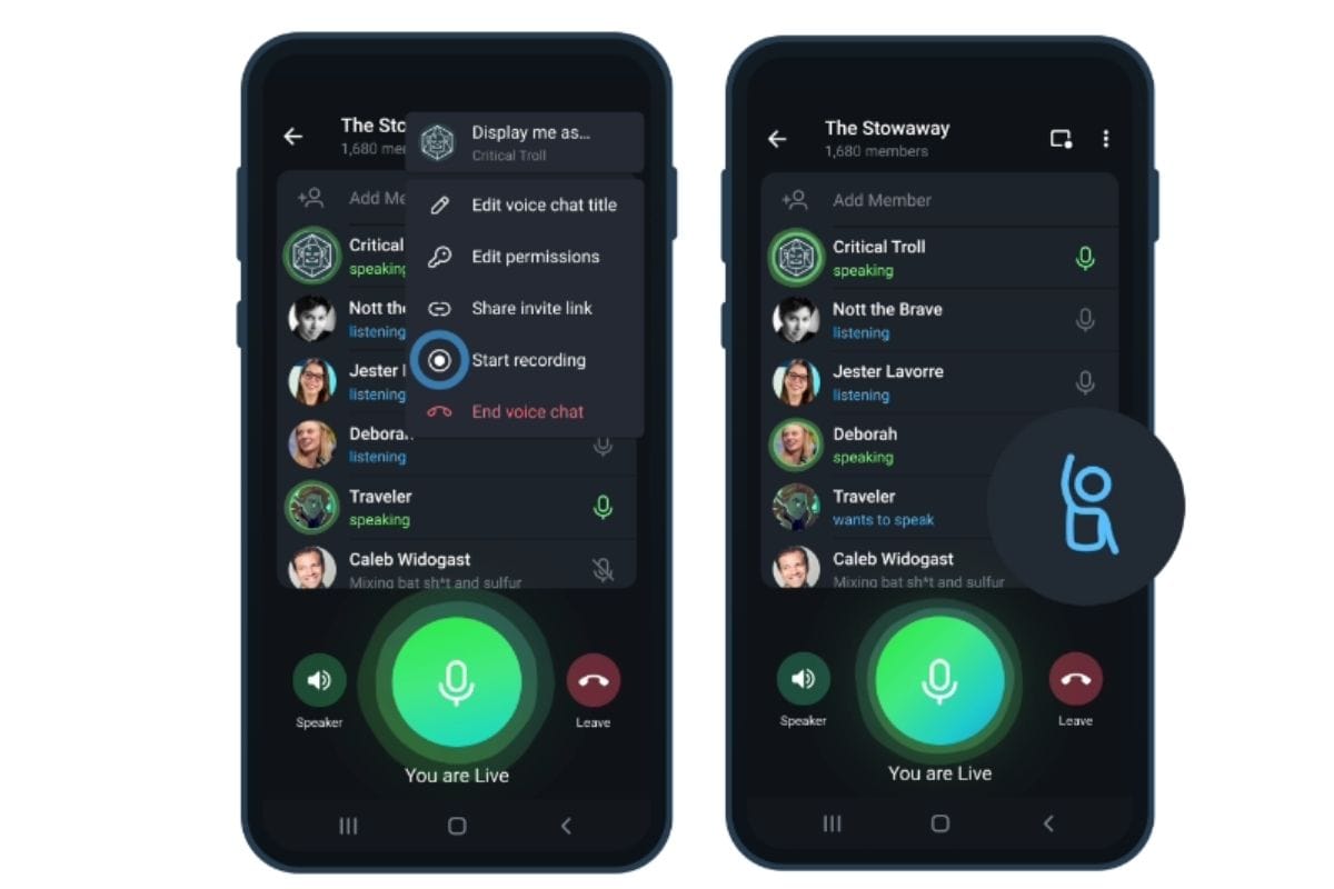 Telegram Takes The Fight to Clubhouse With Voice Chats 2.0: All That's New