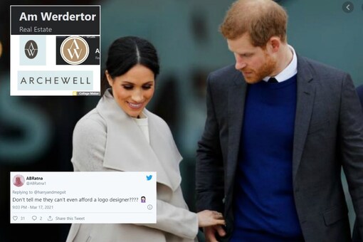 Meghan Markle and Prince Harry trolled for copying Archewell's logo.