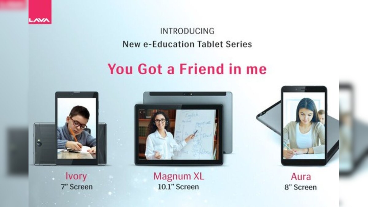 Lava Magnum XL, Aura, and Ivory Tablets With MediaTek SoC Launched in India: Price Starts at Rs 7,399