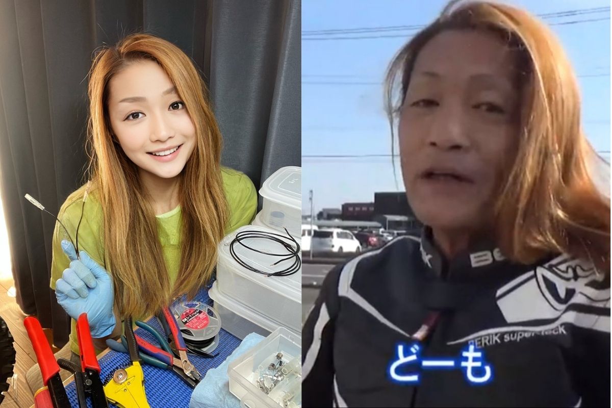 Japanese girl is actually a man in 50s