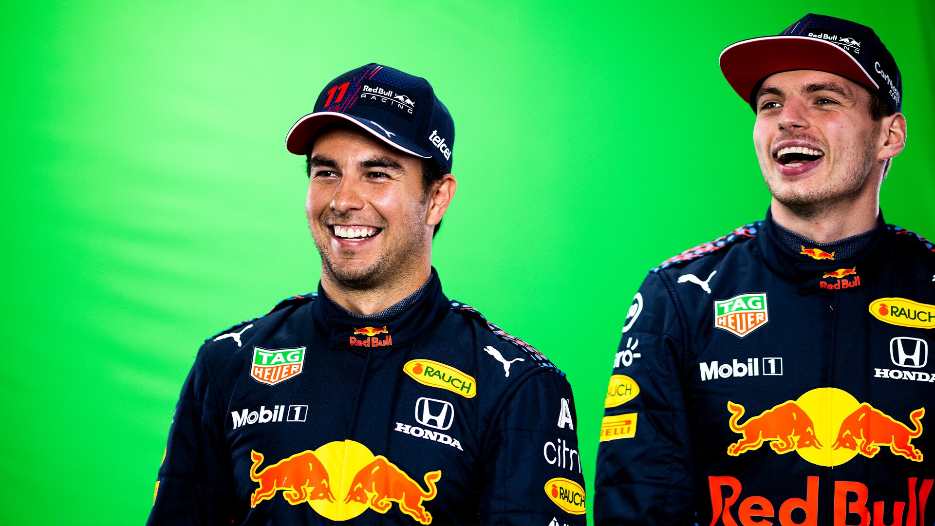 Red Bull - Max Verstappen Et Sergio Perez (Twitter)