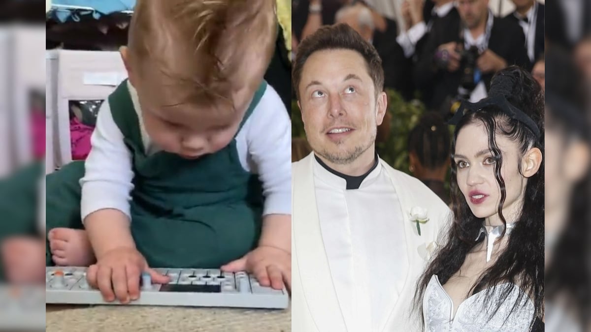 Elon Musk, Grimes' Son X Æ A-Xii is Internet's Darling With his 'Super Fire' Keyboard Skills