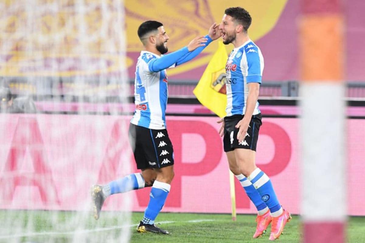 Dries Mertens Reaches Serie A Century in Napoli Win at AS Roma