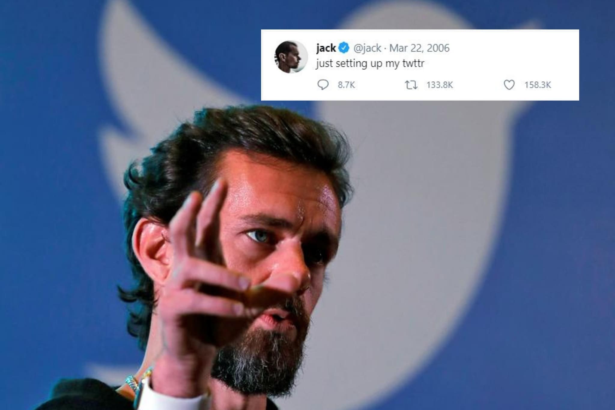 Jack Dorsey's First Tweet, 15-Year-Old, Is Up For Sale