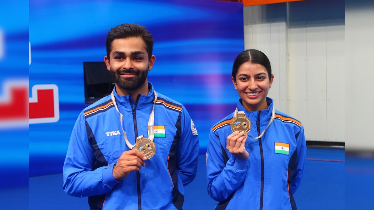 New Delhi Shooting World Cup: Ganemat Sekhon-Angad Bajwa Shoot India's Seventh Gold Medal