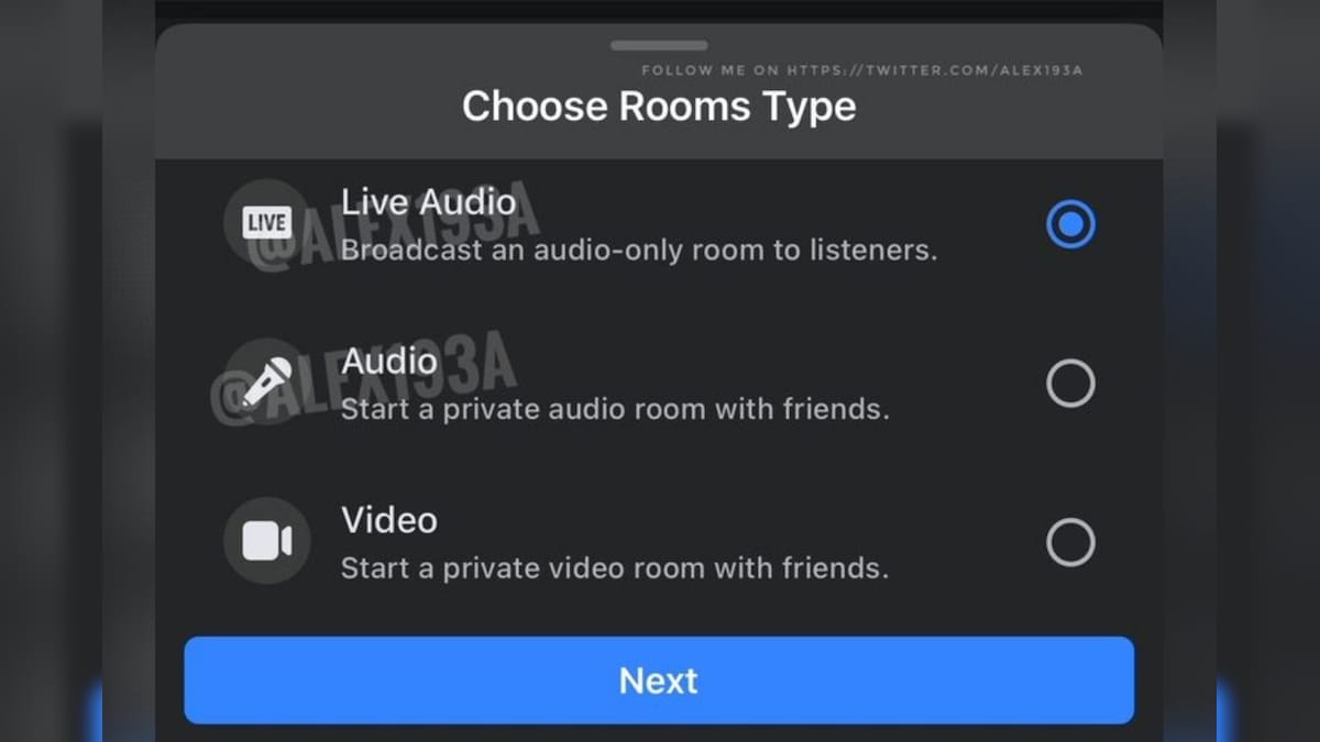 Facebook's Clubhouse-Inspired Live Audio Feature Spotted, Company Says Service Under Development