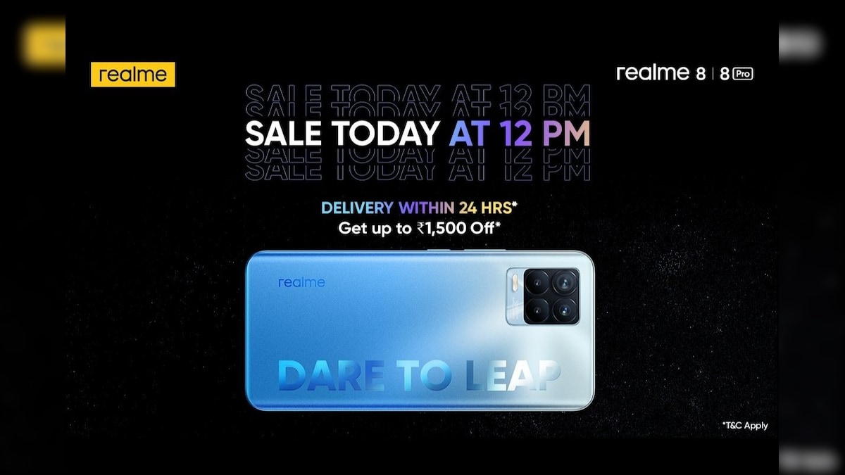 Realme 8, Realme 8 Pro Going On Sale Today at 12PM; Realme Smart Bulb, Smart Scale Launched