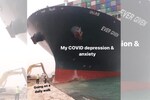 Tiny Bulldozer Helping Massive Cargo Ship Stuck at Suez Canal Makes Way for Hilarious Memes