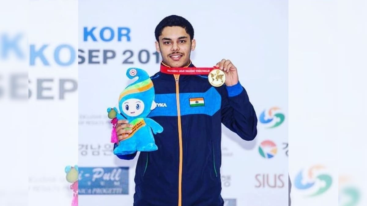 ISSF World Cup: Vijayveer Sidhu Wins Silver in Men's 25m Rapid Fire Pistol Event