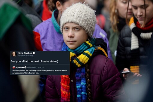 Greta Thunberg's tweet had her followers ROFLing.