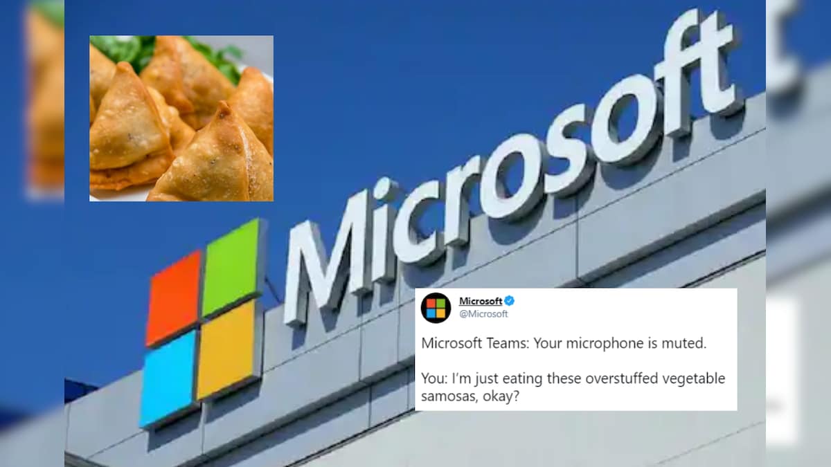 'Your Mic is Muted': Microsoft's Tweet on Munching Samosas During Office Video Calls is All of Us