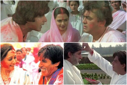 Holi 2021 5 Unforgettable Songs Around Festival Of Colours From Amitabh Bachchan Movies