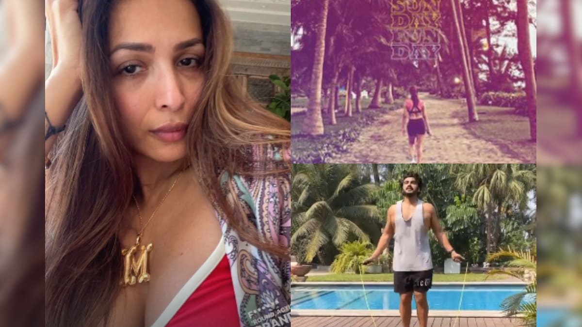 On Holi, Malaika Arora Treats Fans with Her Sexy Selfie and Video of Arjun Kapoor Skipping