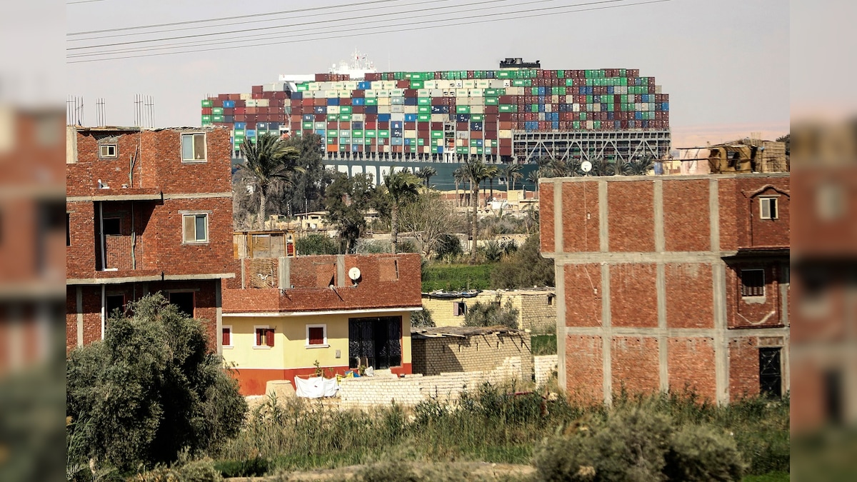 'Never Seen Anything Like it Before': Stuck Vessel Thrusts Sleepy Suez Canal Village Into Limelight