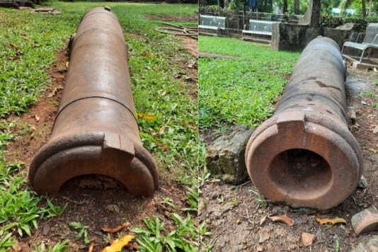 British cannons to decorate Mumbai park.
(Credit: IANS)