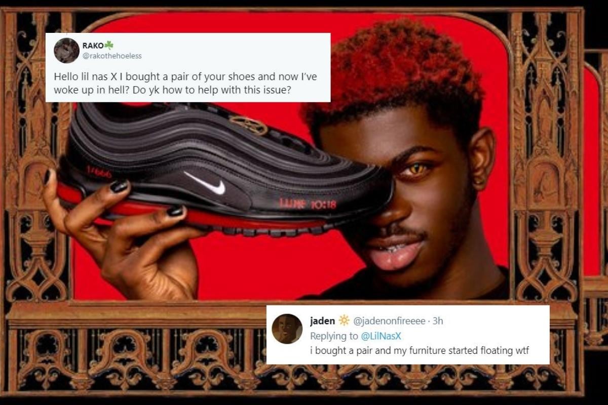 Lil Nas X S Satan Shoes Contained Human Blood And Nike Isn T Happy About It