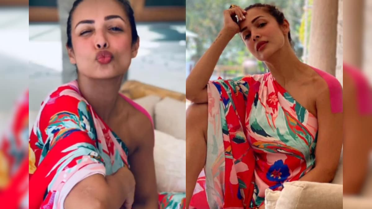 Malaika Arora Shows Off Jaw-Dropping Body in This Sexy Kaftan Dress, See Pics