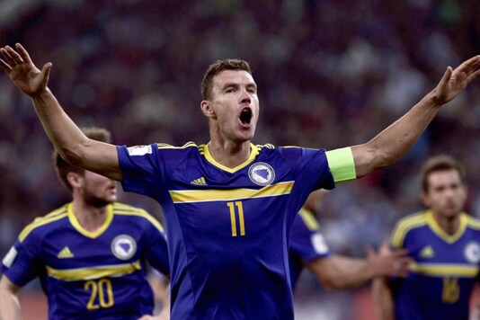 Edin Dzeko (Photo Credit: Twitter)