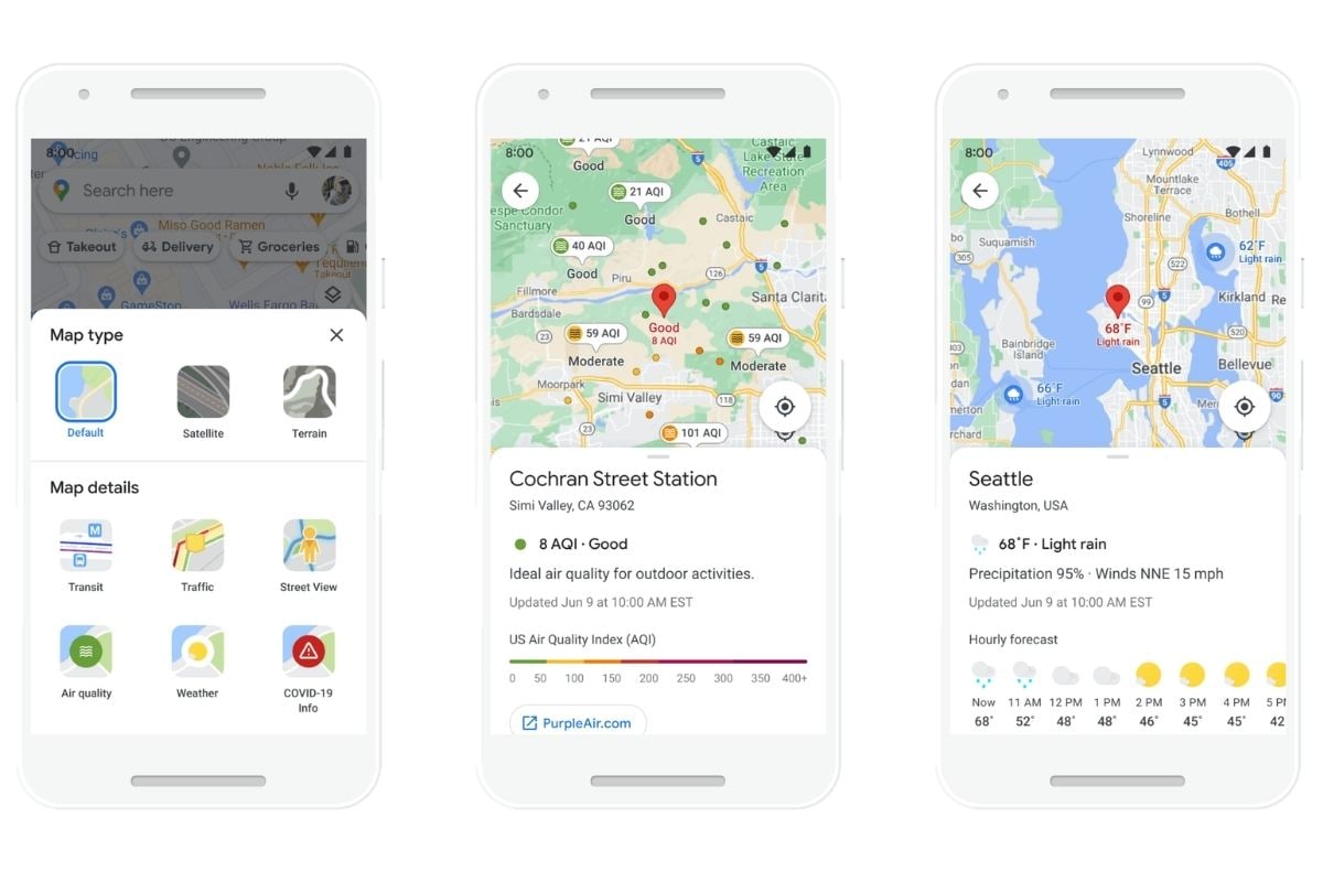 Google Maps Gets Indoor AR Navigation, Weather and AQI Layers, & More Features: What's New