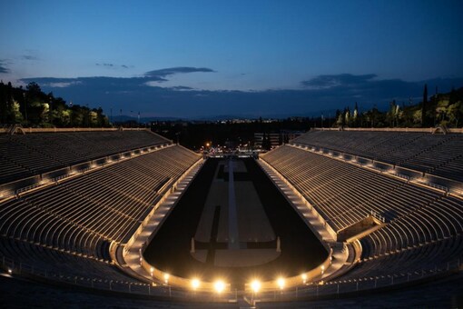 Athens' Panathenaic stadium (Photo Credit: Twitter)
