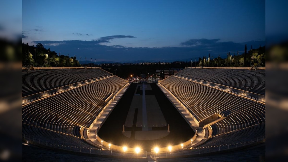 New Lighting System of Historic Panathenaic Stadium Unveiled