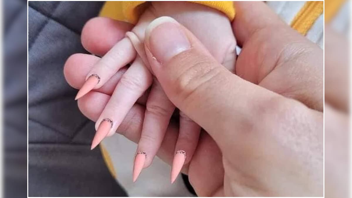 People Are Angry Over Mom's Photo of Baby Wearing Fake Nails