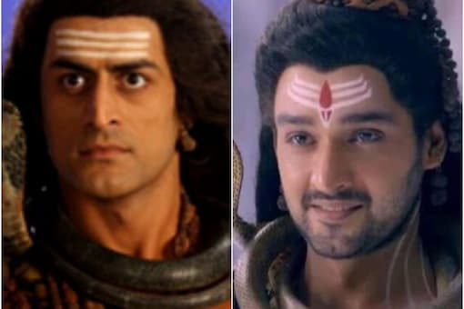 Mahashivratri 2022: (From Left) Mohit Rana and Sourabh Jain played the role of Lord Shiva on TV screens.
