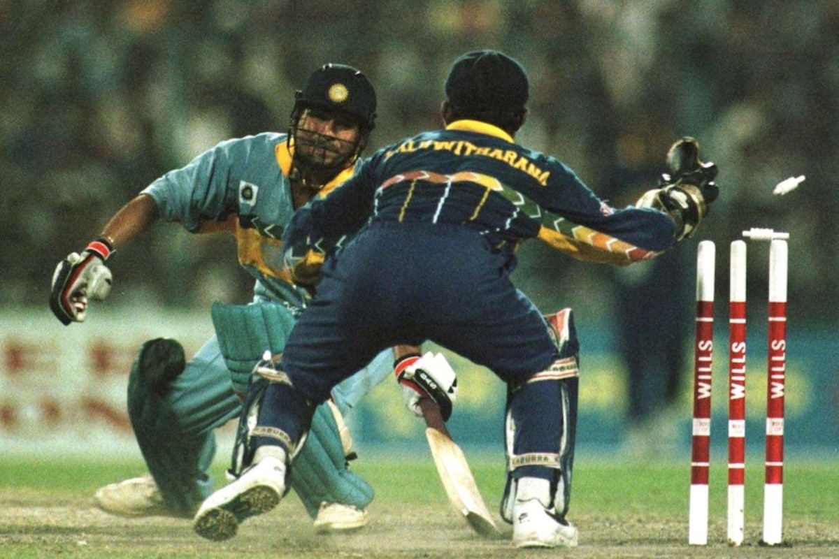  1996 World Cup Semi-final | India vs Sri Lanka | FintechZoom